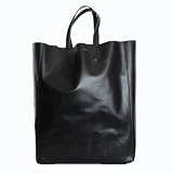 【CELINE】セリーヌ 人気 縦長 トートバッグ 『Cabas』 [164403-DBT-38NO/Black］