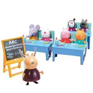 Peppa Pig 84213 - Vamos Al Cole Con (Bandai)