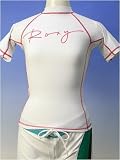 ROXY(ロキシー)NEW RASIE 3 S/Sホワイト女性用半袖ラッシュガード71721