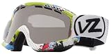 Von Zipper Trike 09 Youth Snowboard Goggles - Pattern Puke Frame / Smoke Grey Chrome Lens