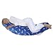 The Original Theraline Maternity & Nursing Pillow with Removable Zippered Cover - Blue Fish 100% Cotton Twill Cover - Europe's Favorite