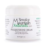 Natural Progesterone Cream 1,000 Mg. USP (For Wrinkles, Hot Flashes, Mood Swings, Vaginal Dryness and Other Effects of Menopause) ~ Smoky Mountain Naturals