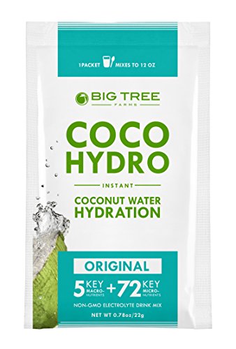 Coco Hydro Instant Coconut Water, Single Packets, Original, .78 Ounce (Pack of 15)
