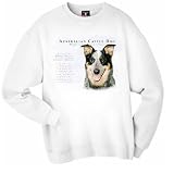 Australian Cattle Dog BLUE Human Trainer Adult Sweatshirt