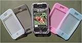 Silicon Skin Case for iPhone, Color: Black