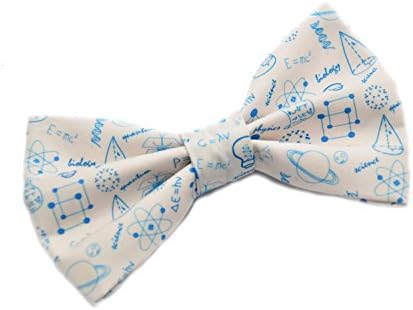 Science Bow Tie with Adjustable Strap Adult Kid and Toddler Sizes Available