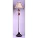 Living Well 5031 Floor Lamp with Fabric Beaded Shade