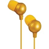 NEW JVC HAFX30D MARSHMALLOW INNER EAR HEADPHONES (ORANGE) (HAFX30D)