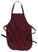 Port Authority 30 inch Pocket Apron (A500) Adjustable Neck Strap Full-Length with Pockets Available in 10 Colors