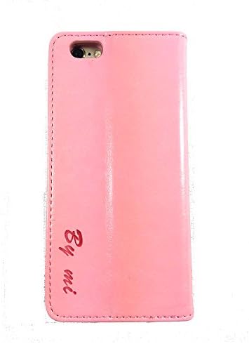 Premium 4.7" PU Leather Case For Iphone6 wallet Cover Dairy Case For Iphone 4.7Inch (Pink)