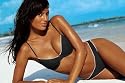 RETRO PUSH UP BIKINI SCHWARZ WEISSE PASPEL