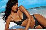 RETRO PUSH UP BIKINI SCHWARZ WEISSE PASPEL - 