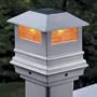 LED Solar Post Cap