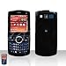 Samsung Saga i770 Cell Phone Black Rubber Feel Protective Case Faceplate Cover