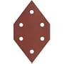 Porter-Cable 767601205 120 Grit Diamond-Shaped Hook & Loop Profile Sanding Sheets - 5 Pack