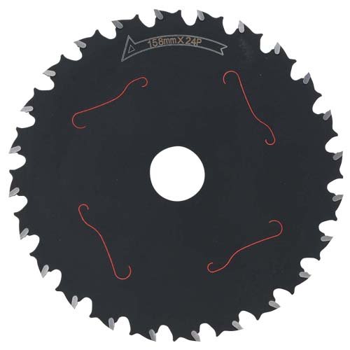 セフティ3 スモールチップソー フッ素 消音 158mmX24P