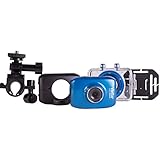 Vivitar Action Video Camcorder with 1-Inch LCD Screen, Blue (DVR782)
