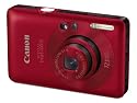 Canon - Digital IXUS 100 IS - Digital camera - compact - 12.1 Mpix - optical zoom: 3 x - supported memory: MMC, SD, SDHC, MMCplus - red