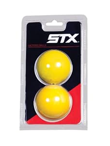 STX Lacrosse Balls - 2 Pack - Yellow