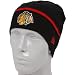 New Era Chicago Blackhawks Black Ice Rink Knit Beanie image 2