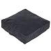 Greendale Home Fashions Omaha 28-Inch Square Floor Pillow, Charcoal