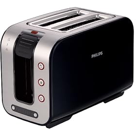 Philips Two Slice Black Gloss Toaster HD2686 - 1500 Watts