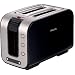 Philips Two Slice Black Gloss Toaster HD2686 - 1500 Watts