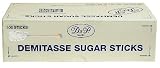 White Rock Candy Demitasse Sticks - 100 Count