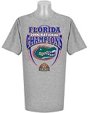 NCAA Florida Gators National Champions Gray Ball T-Shirt
