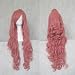cosplay wig Vocaloid V Jialongtixun tone RUKA rouge Pink NANA Layla,80cm