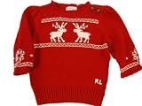 Baby Girl's Ralph Lauren Reindeer Sweater