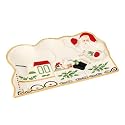 Lenox Holiday Train Dessert Tray