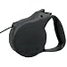 Flexi Classic 2 Medium, 44lbs, Black 16ft.