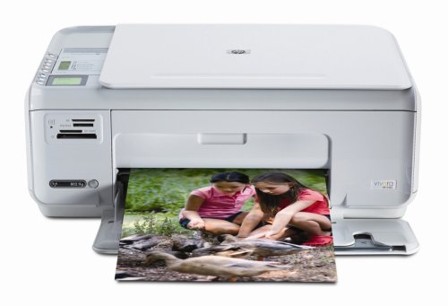 City Travel Guides Discounted  PC Hardware : Hewlett Packard PHOTOSMART C4385 Multifunktionsgerät (Scanner, Kopierer, Drucker) mit Wireless LAN
