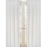 White Eyelet Window Treatment Panels -Set of 2 by JoJo Designs