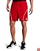 adidas Men's Striker Short, University Red, White, Large