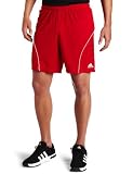 adidas Men's Striker Short, University Red, White, X-Large