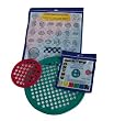 Cando Hand Exercise Web - No Latex - 7 inch Diameter - Green - Medium, Item- 10-0883