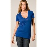Splendid Atlantic Jersey V- Neck Tee at Splendid