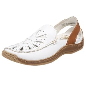 yellow loafers Rieker Womens L1795 Celia 95