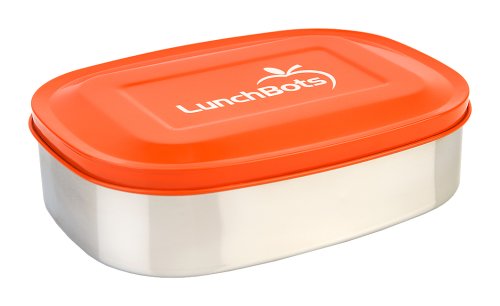 LunchBots Duo Stainless Steel Lunch Box/Food Container
