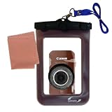 Gomadic Clean-n-Dry Waterproof Camera Case for the Canon Powershot SD4500 IS * unique floating design