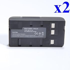 ATC 2x HHR-V60A/1B HHR-V60A1 HR-V40A/1B P-V214 P-V215 P-V611 P-V611A Rechargeable Battery For Panasonic