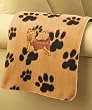 Dog Breed Fleece Blanket/Pet Throws - 49 1/2" x 59" (Yorkie)