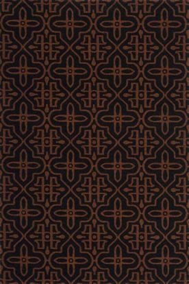 Rug Republic Orleans Tile Rug, Charcoal, 5 x 8