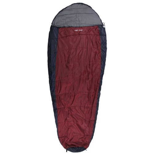 10T Redriver Sac de couchage sarcophage Rouge 220 x 90 x 55 cm