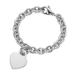 Sterling Silver Heart Bracelet