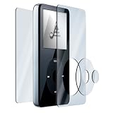 eForCity Reusable Clear Shield (4 in 1 kit) for Apple iPod Video 60GB / U2 Special Edition / 30GB / 80GB, Bonus of cleaning cloth and squeegee card