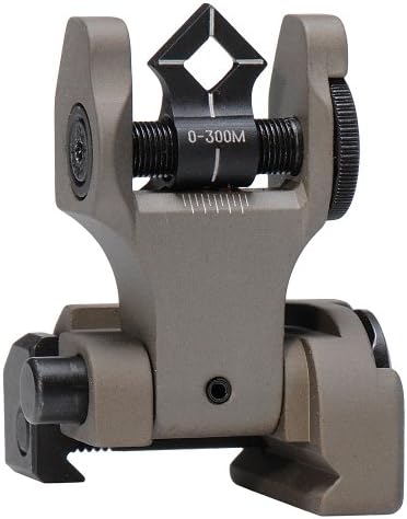 Troy Industries Di-Optic Aperture Folding Battle Sight Rear