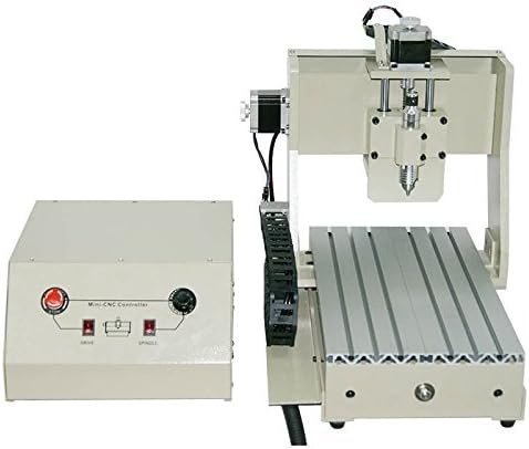 CNCEST CNC ROUTER ENGRAVER ENGRAVING MACHINE 3020 4 AXIS MILLING Desktop 110V